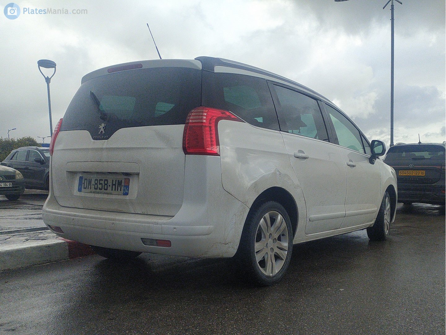 DM-858-HM, Peugeot 5008 1st gen MPV (T87), facelift, 2013–2016