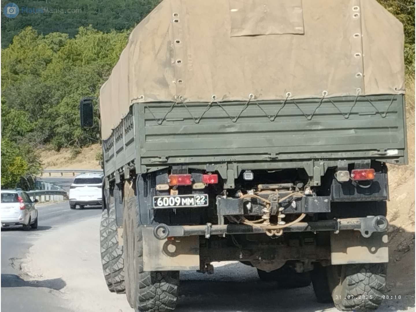 6009 мм 22, KamAZ 6350 6350МБ Мустанг (Mustang), facelift, 2023–