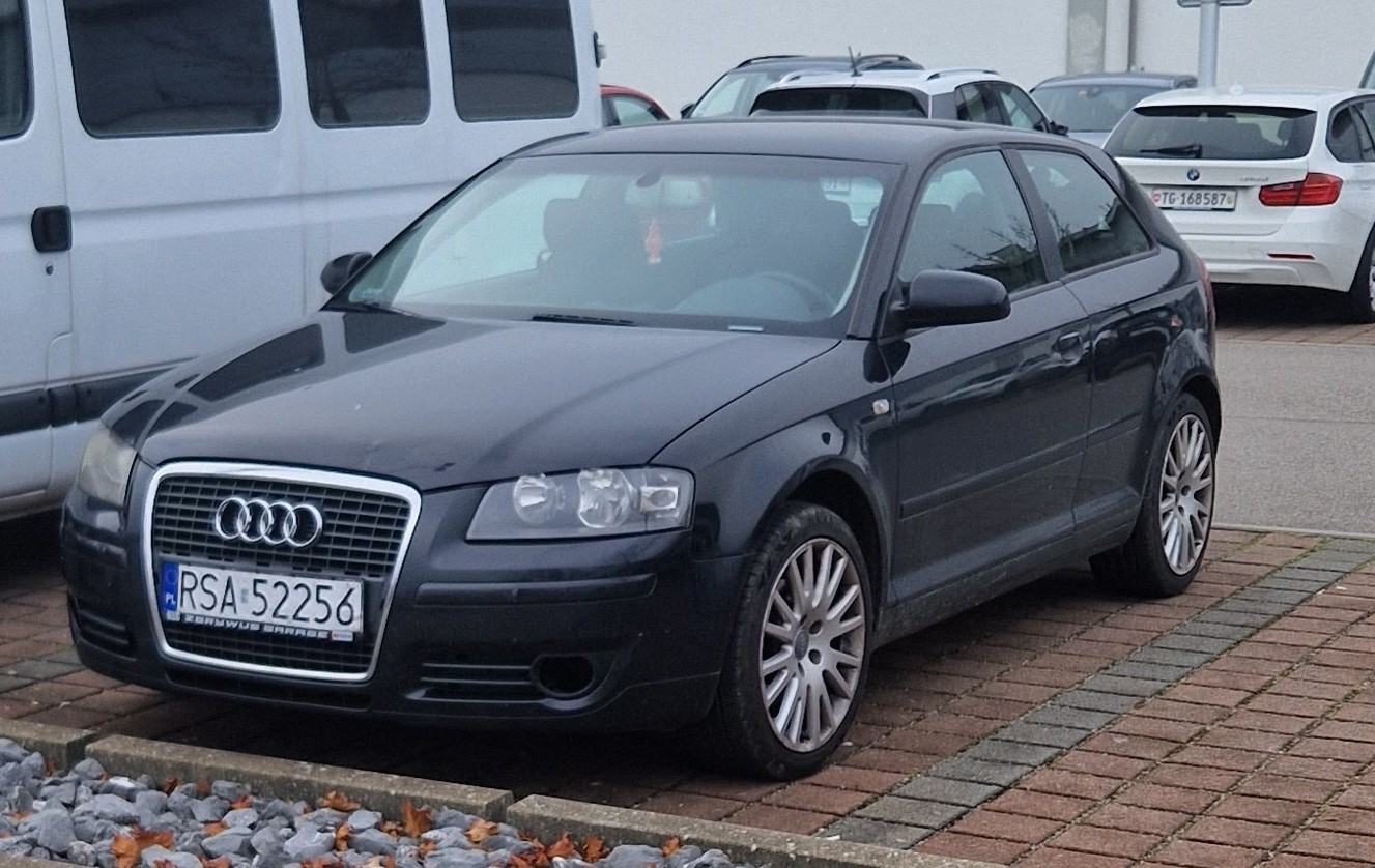 RSA 52256, Audi A3 2nd gen 3-door Hatch (8P1), 2003–2012