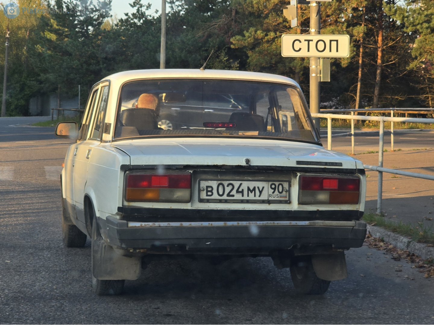в 024 му 90, Lada (VAZ) 2107 Жигули (Nova / Riva / Signet / 1500), 1982–2014
