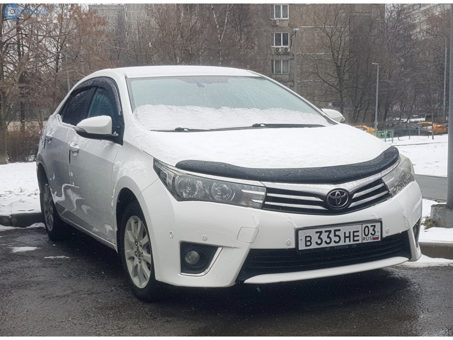 в 335 не 03, Toyota Corolla 11th gen Sedan (E170; NA-market), 2013–2019