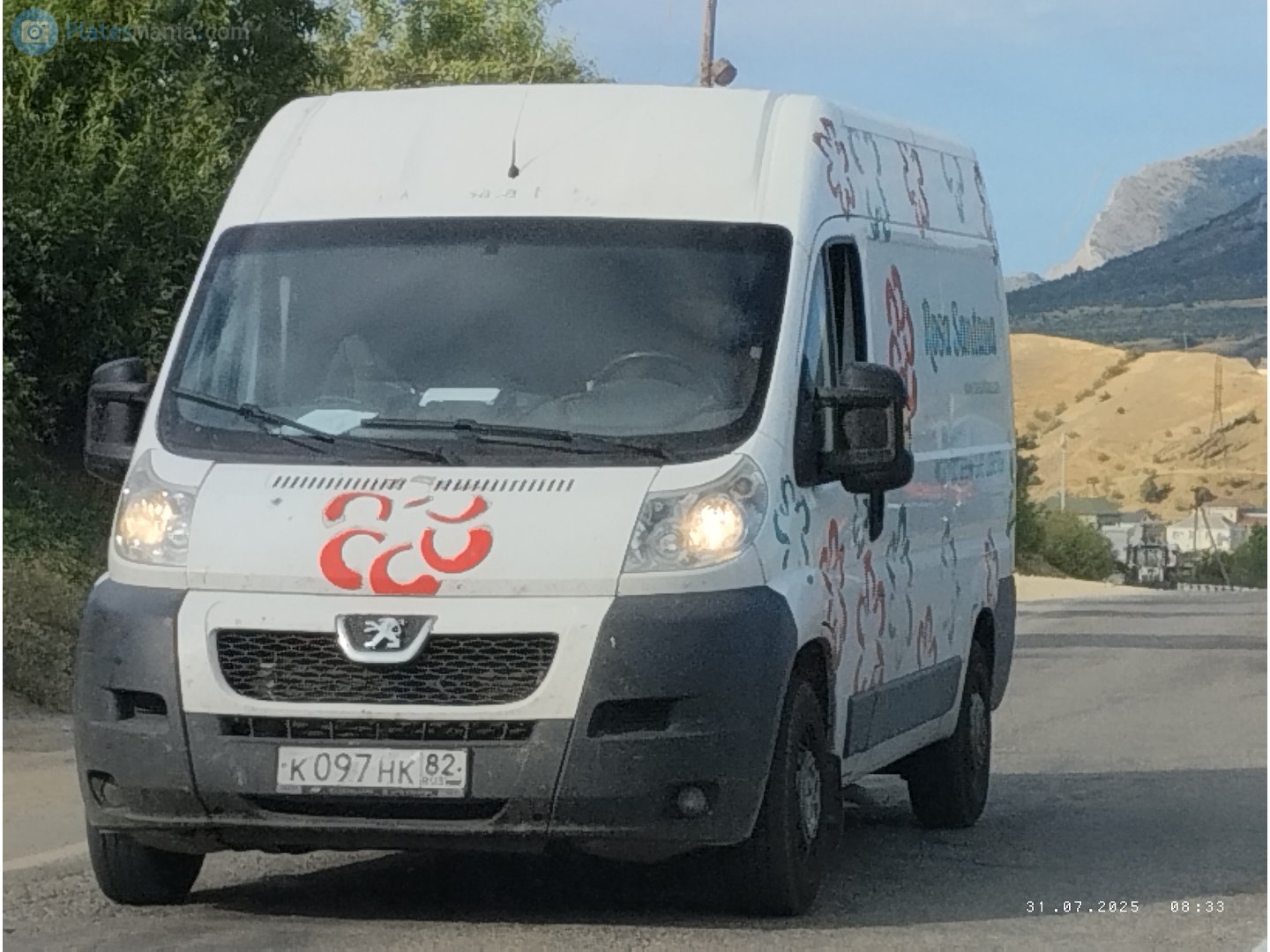 к 097 нк 82, Peugeot Boxer 2nd gen Van (X250), 2006–2014