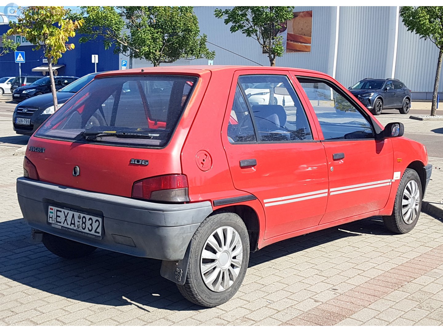 EXA-832, Peugeot 106 1st gen 5-door Hatch (1C), 1992–1996