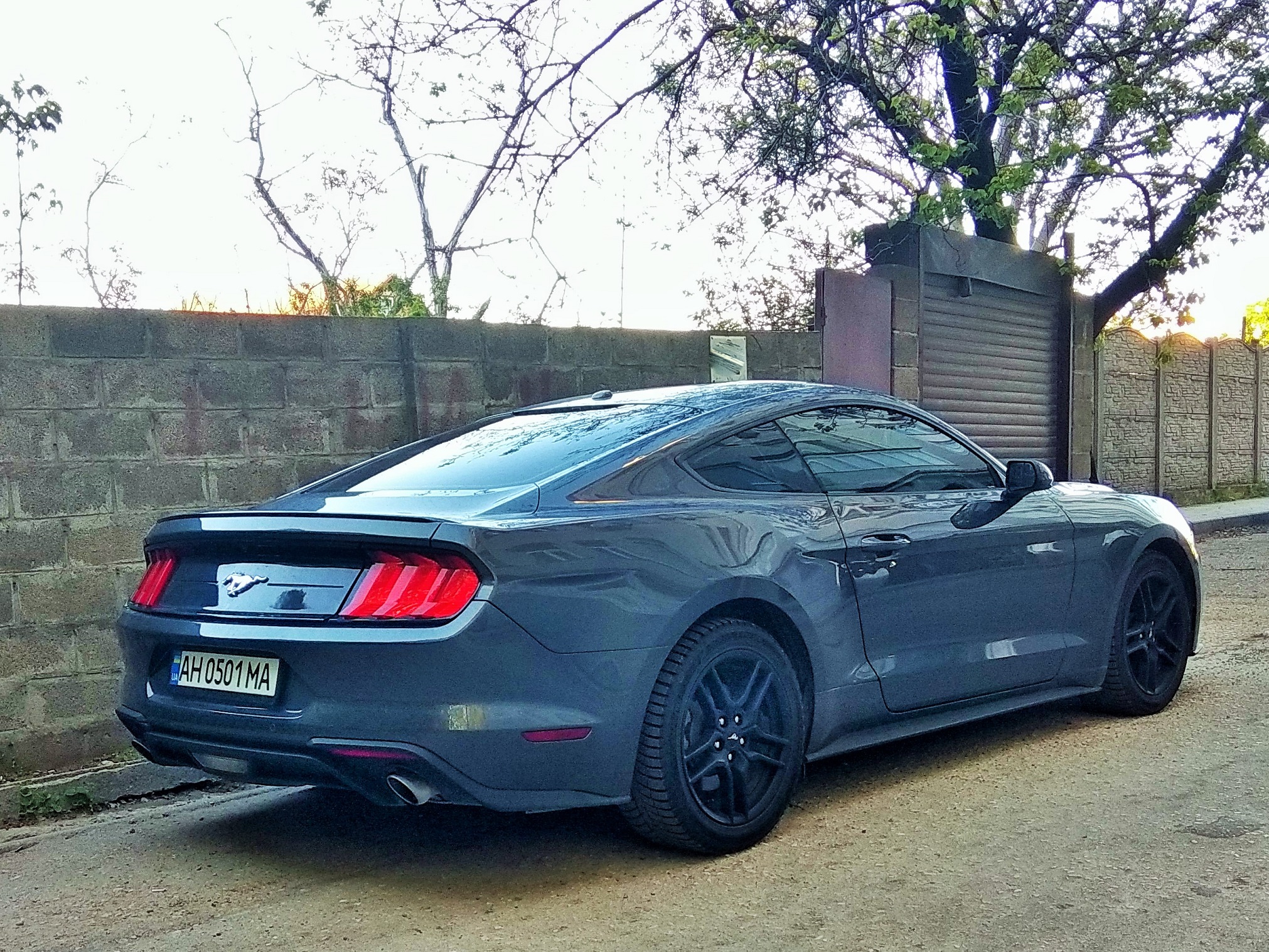 AH 0501 MA, Ford Mustang 6th gen 2-door Convertible (S550), facelift, 2017–2023