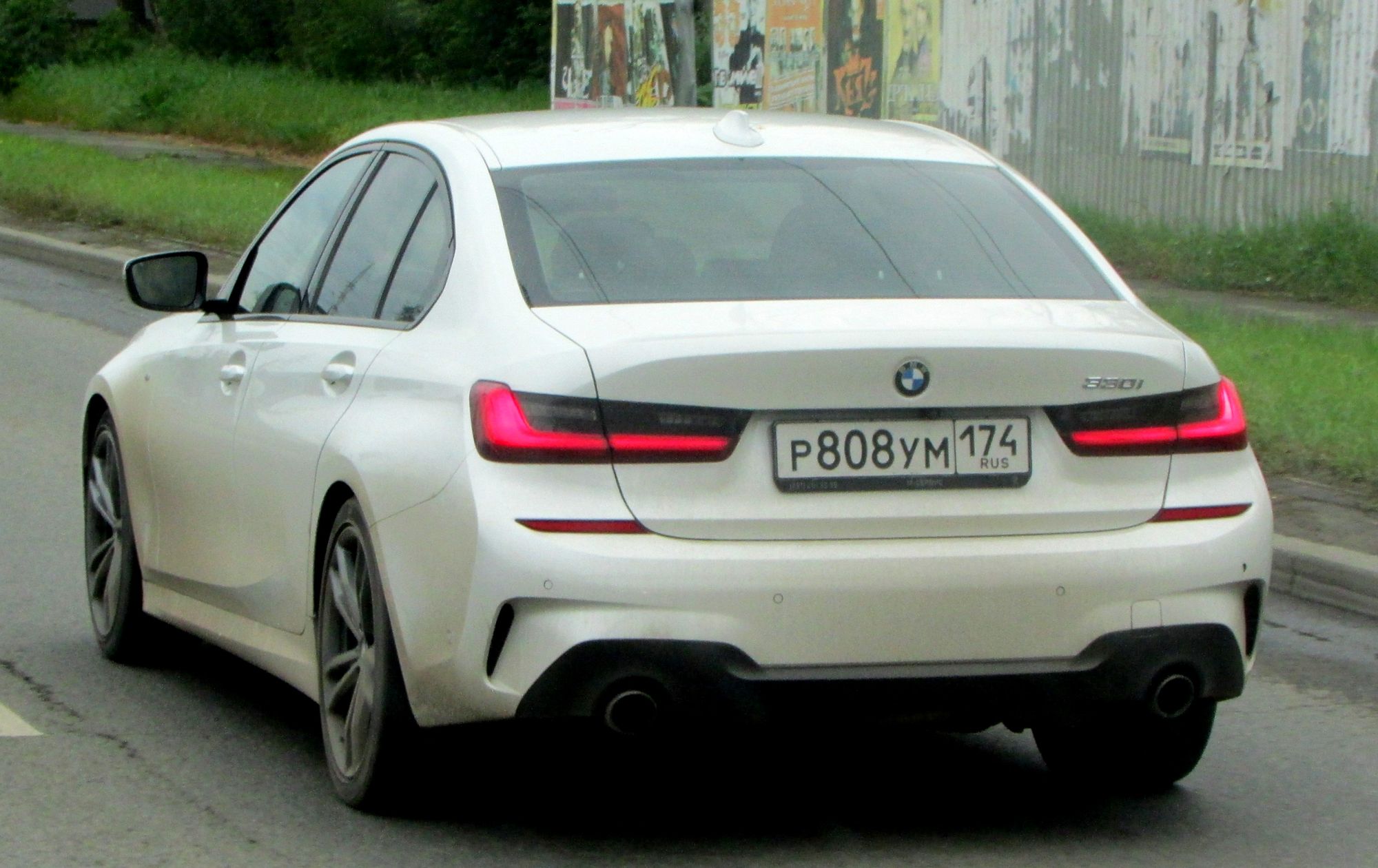 р 808 ум 174, BMW 3 Series 7th gen Sedan (G20/G28), 2019–2022