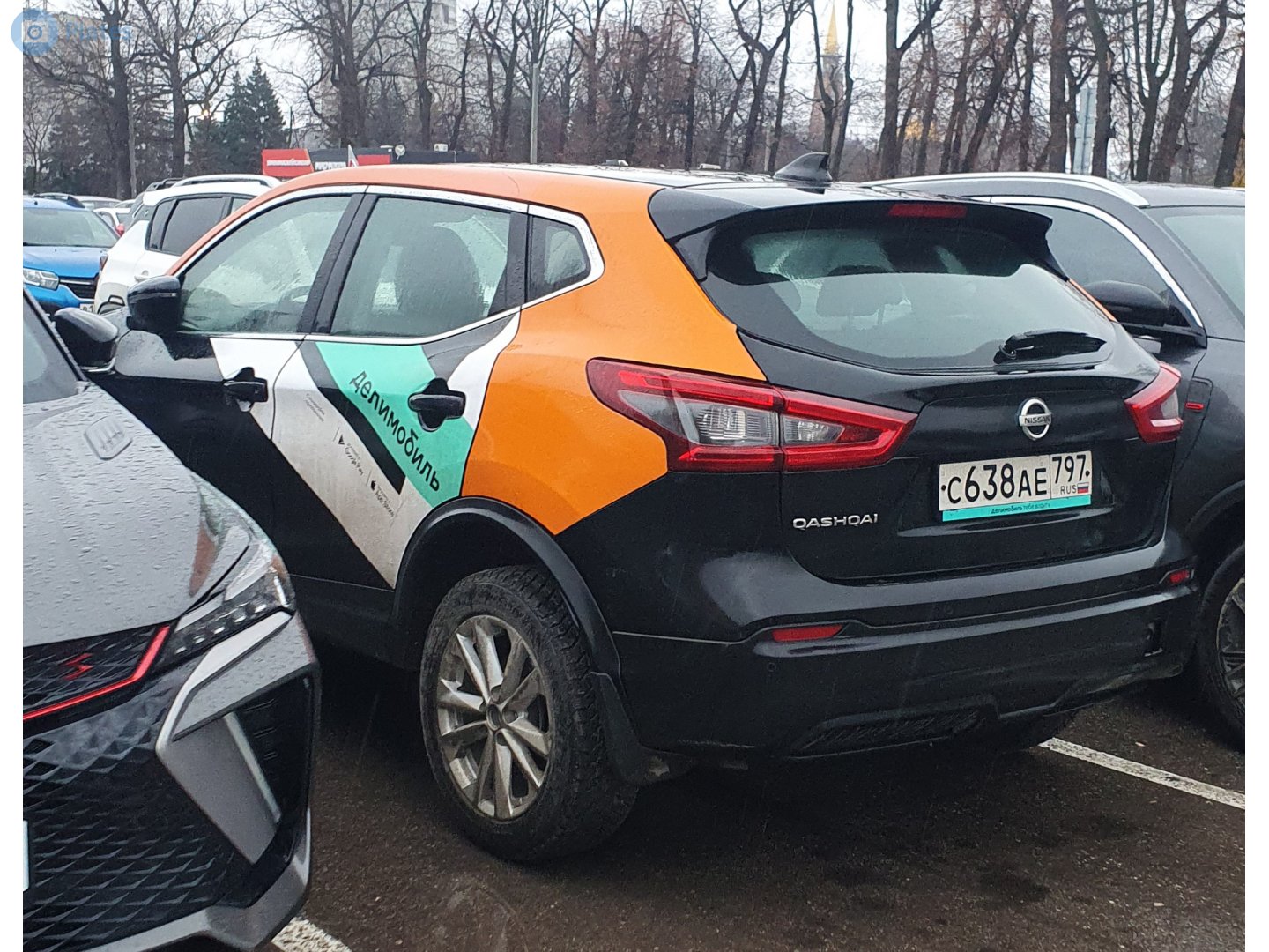 с 638 ае 797, Nissan Qashqai 2nd gen (J11), facelift, 2017–2021 (–2024 for others)