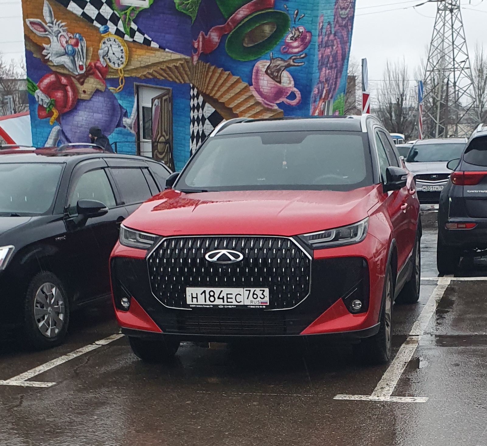 н 184 ес 763, Chery (Chirey) Tiggo 7 