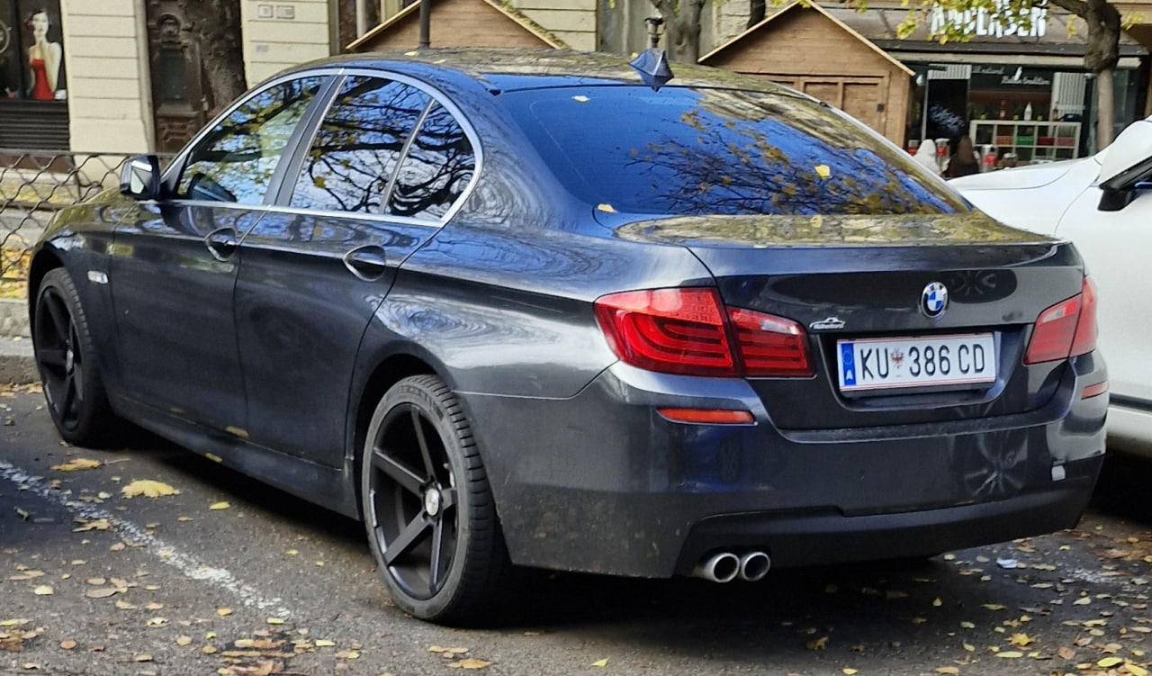 KU 386 CD, BMW 5 Series 6th gen Sedan (F10/F18), 2010–2017