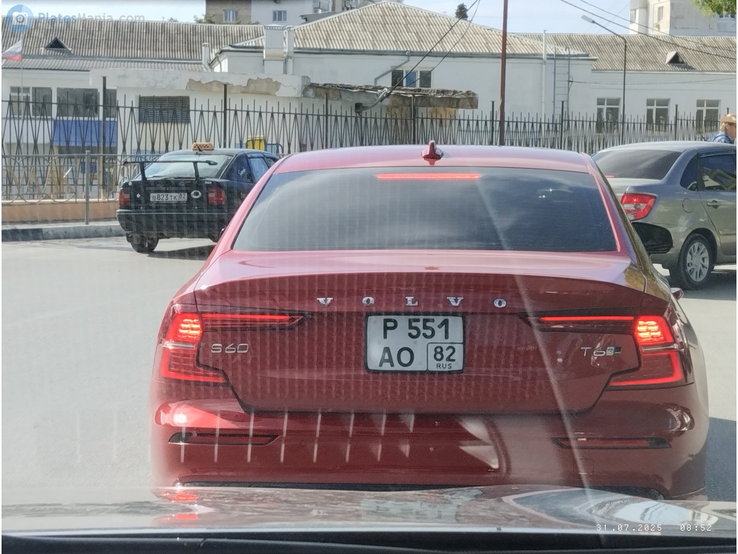 р 551 ао 82, Volvo S60 3rd gen (224), 2019–