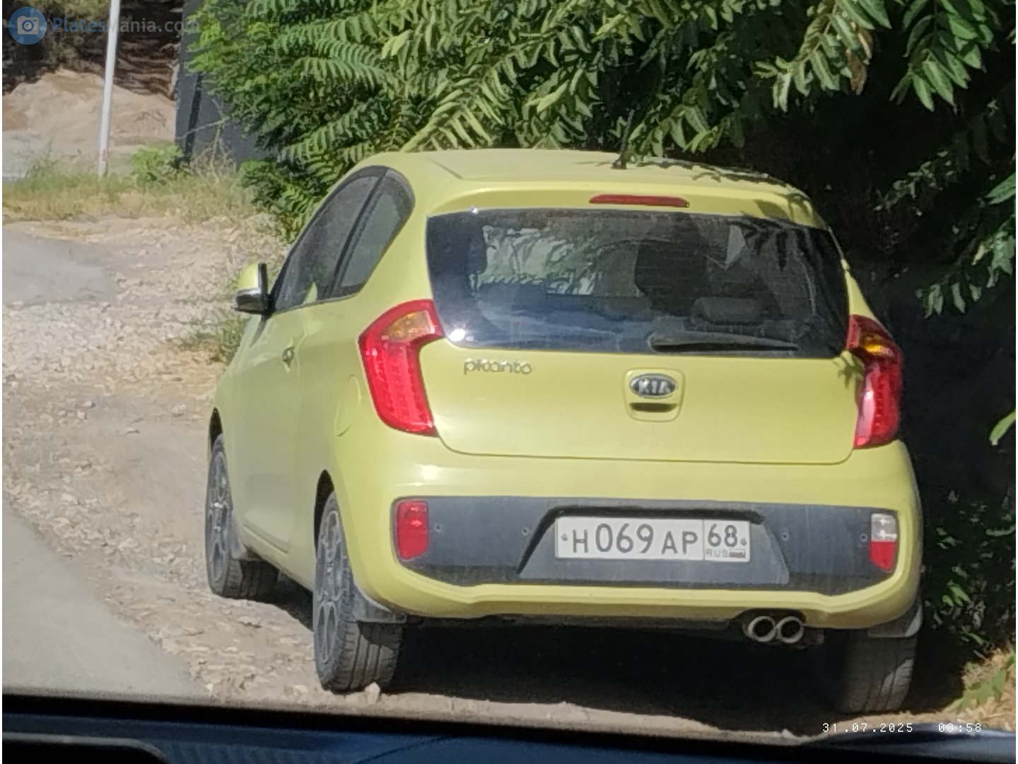 н 069 ар 68, Kia Picanto 