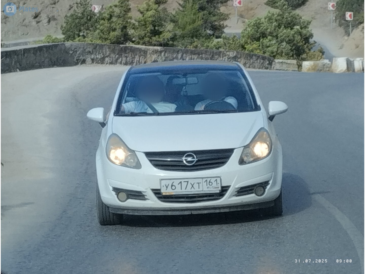 у 617 хт 161, Opel Corsa 