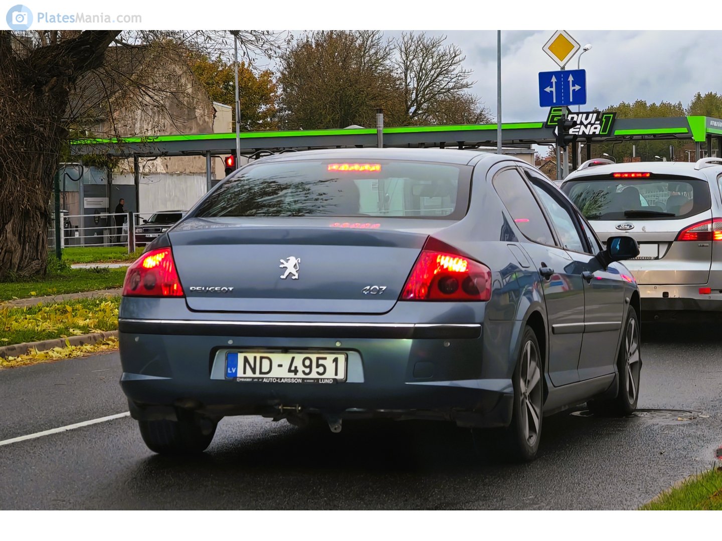 ND-4951, Peugeot 407 1st gen Sedan (D23), 2004–2010