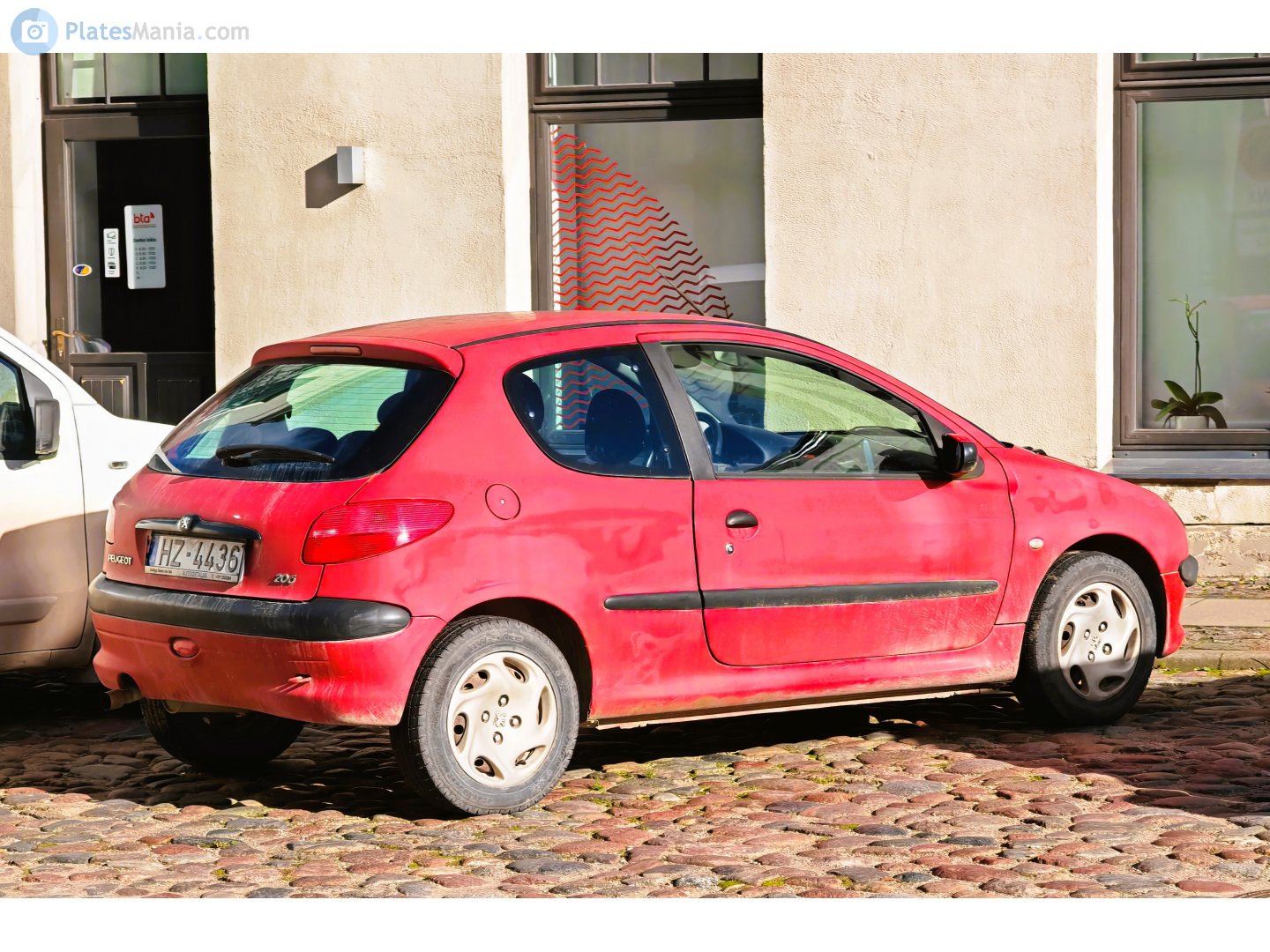 HZ-4436, Peugeot 206 1st gen 3-door Hatch (T10), 1998–2009