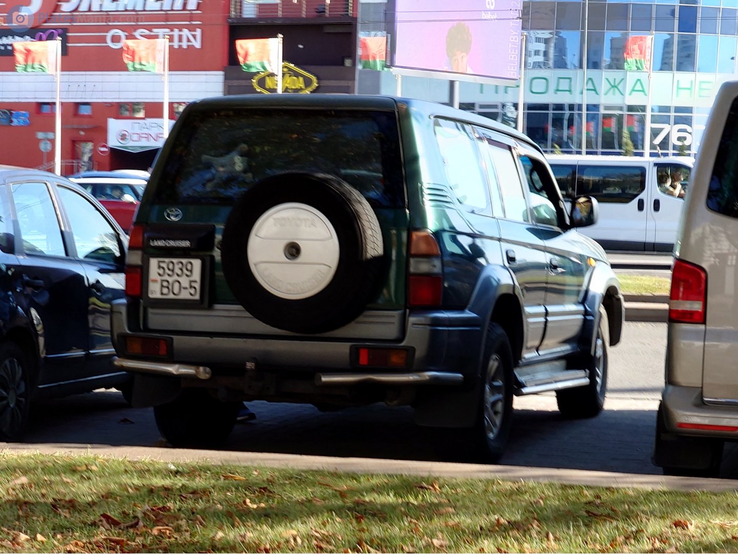5939 BO-5, Toyota Land Cruiser Prado 2nd gen 5-door SUV (J95), 1996–2002