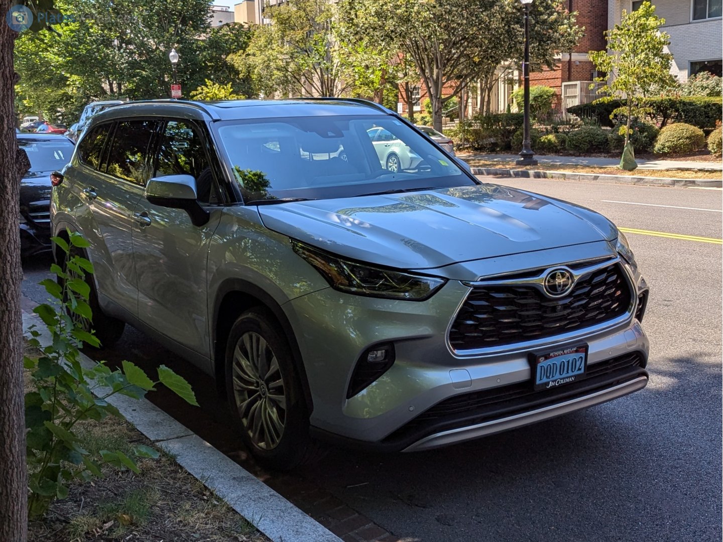DQD 0102, Toyota Highlander 4th gen (XU70), 2019–