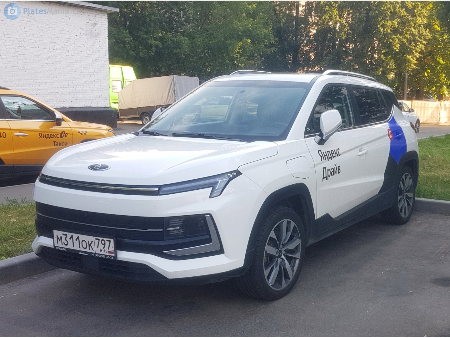 м 311 ок 797, Moskvich (AZLK) 3 213500 3е (DA22), 2023– (rebadged JAC EJS4)