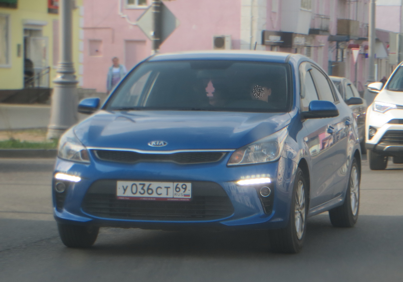 у 036 ст 69, Kia Rio 4th gen Sedan (FB; CIS-market), 2017–2020