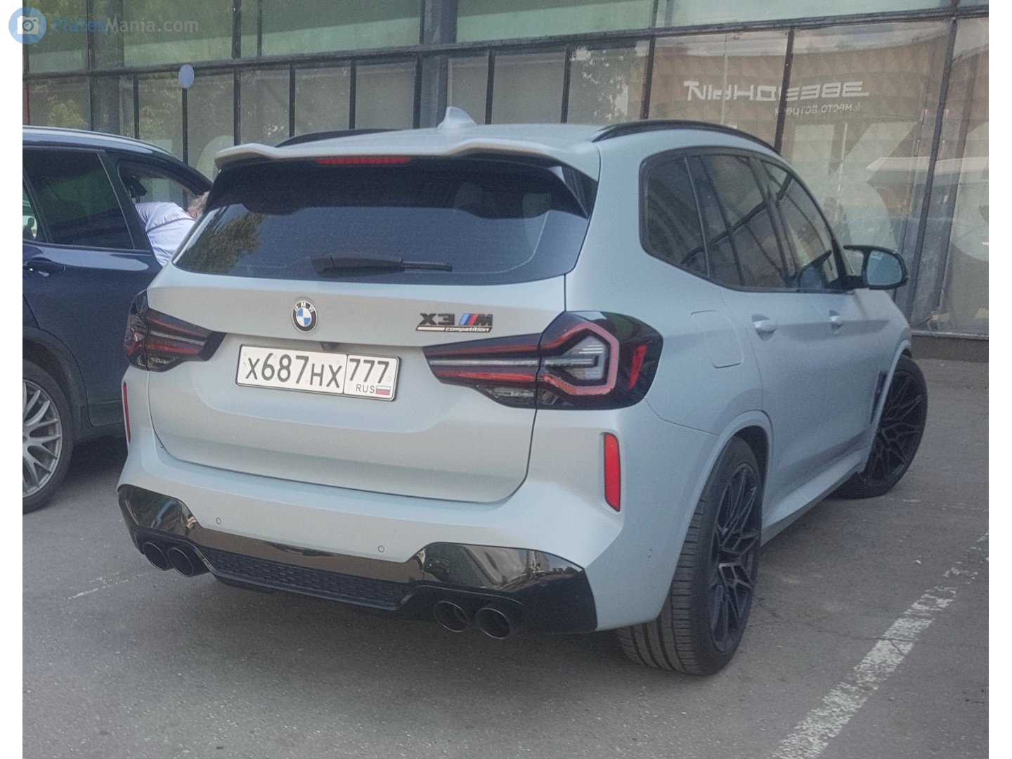 х 687 нх 777, BMW X3M 1st gen (F97), facelift, 2021–2024