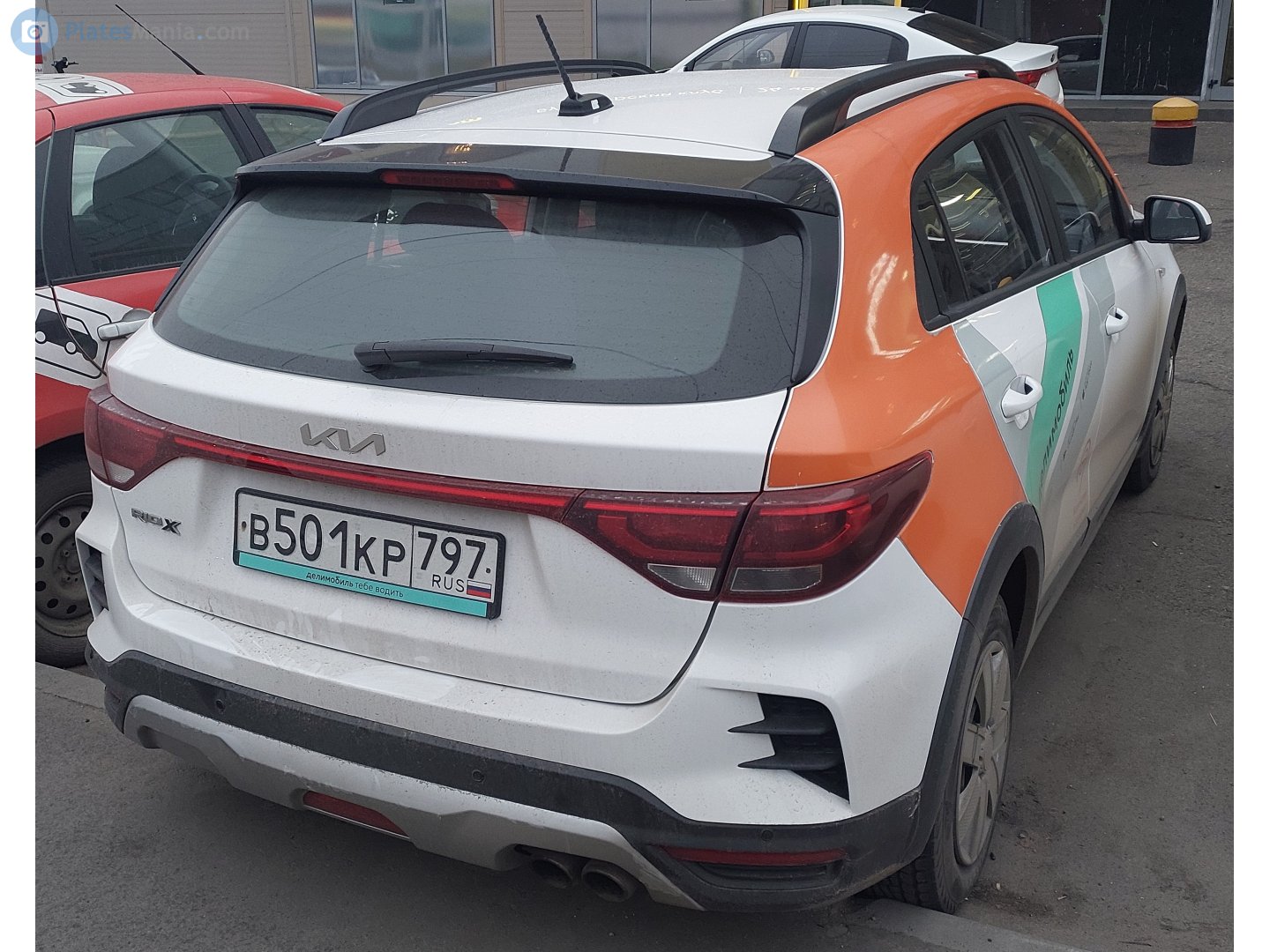 в 501 кр 797, Kia Rio 4th gen X Hatch (FB; CIS-market), facelift, 2020–2022  (Solaris KRX for RU-market since 2024)