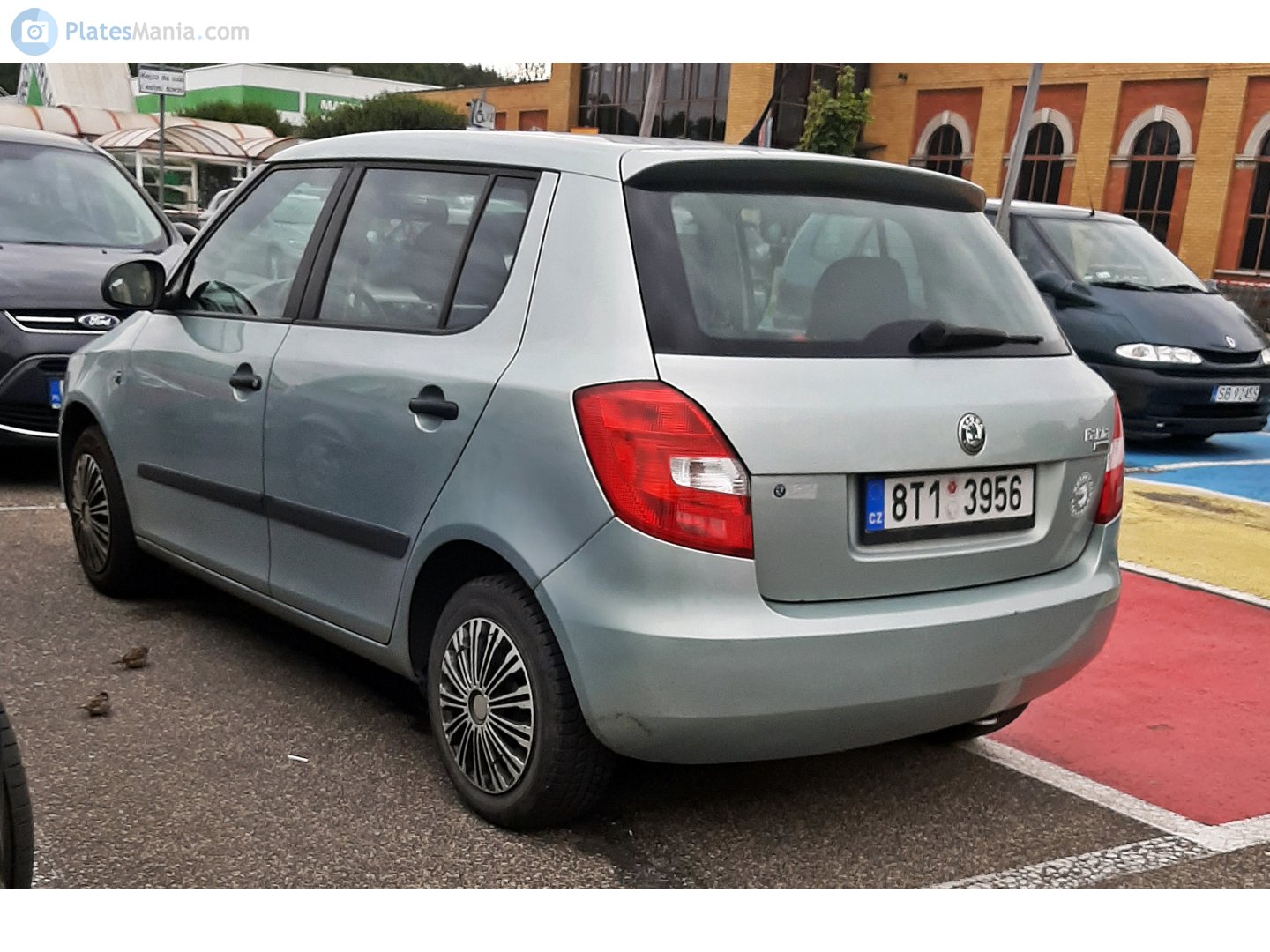 8T1 3956, Skoda Fabia 2nd gen Hatch (5J2/542), 2007–2014