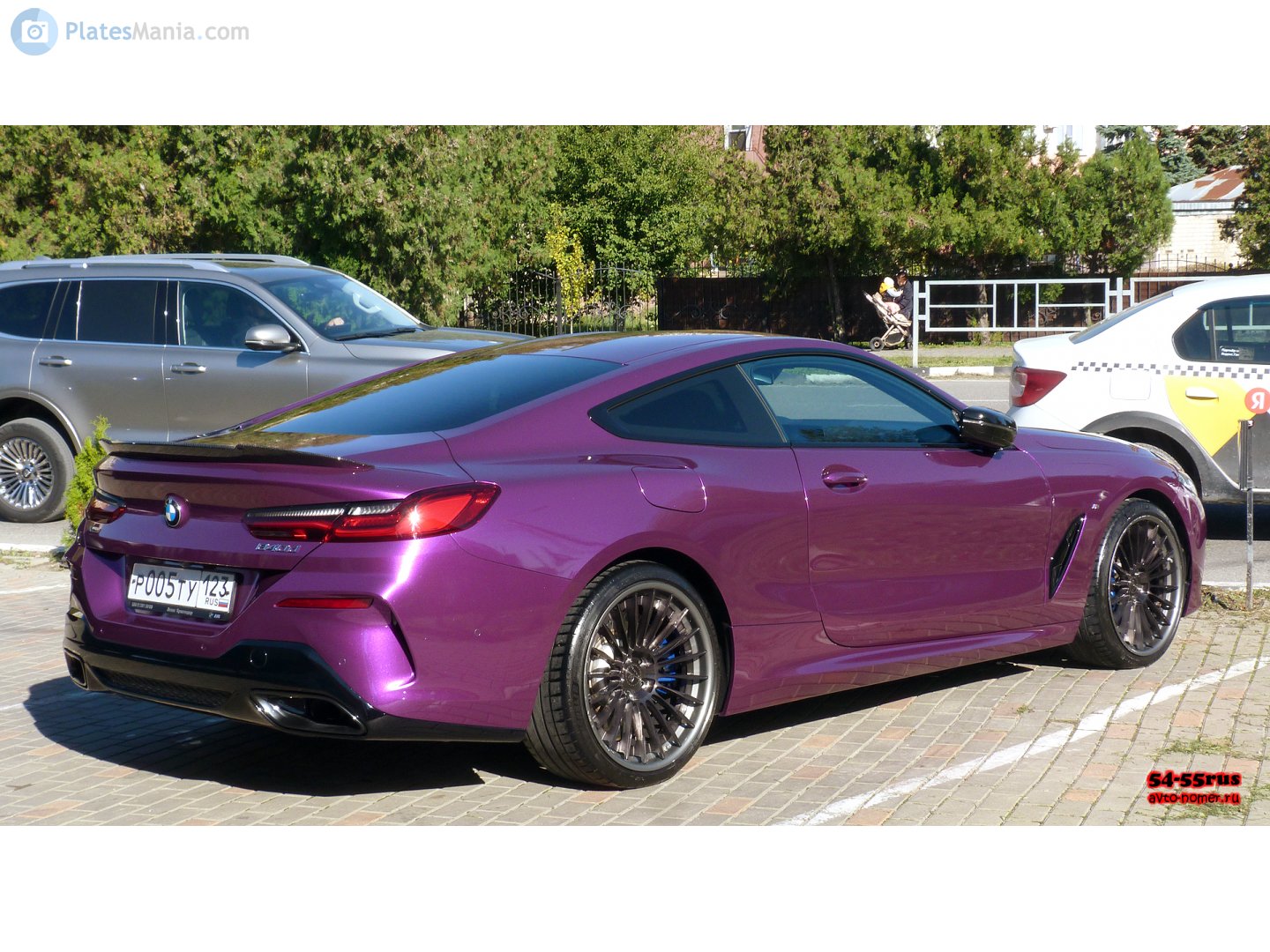 р 005 ту 123, BMW 8 Series 2nd gen Coupé (G15), 2018–