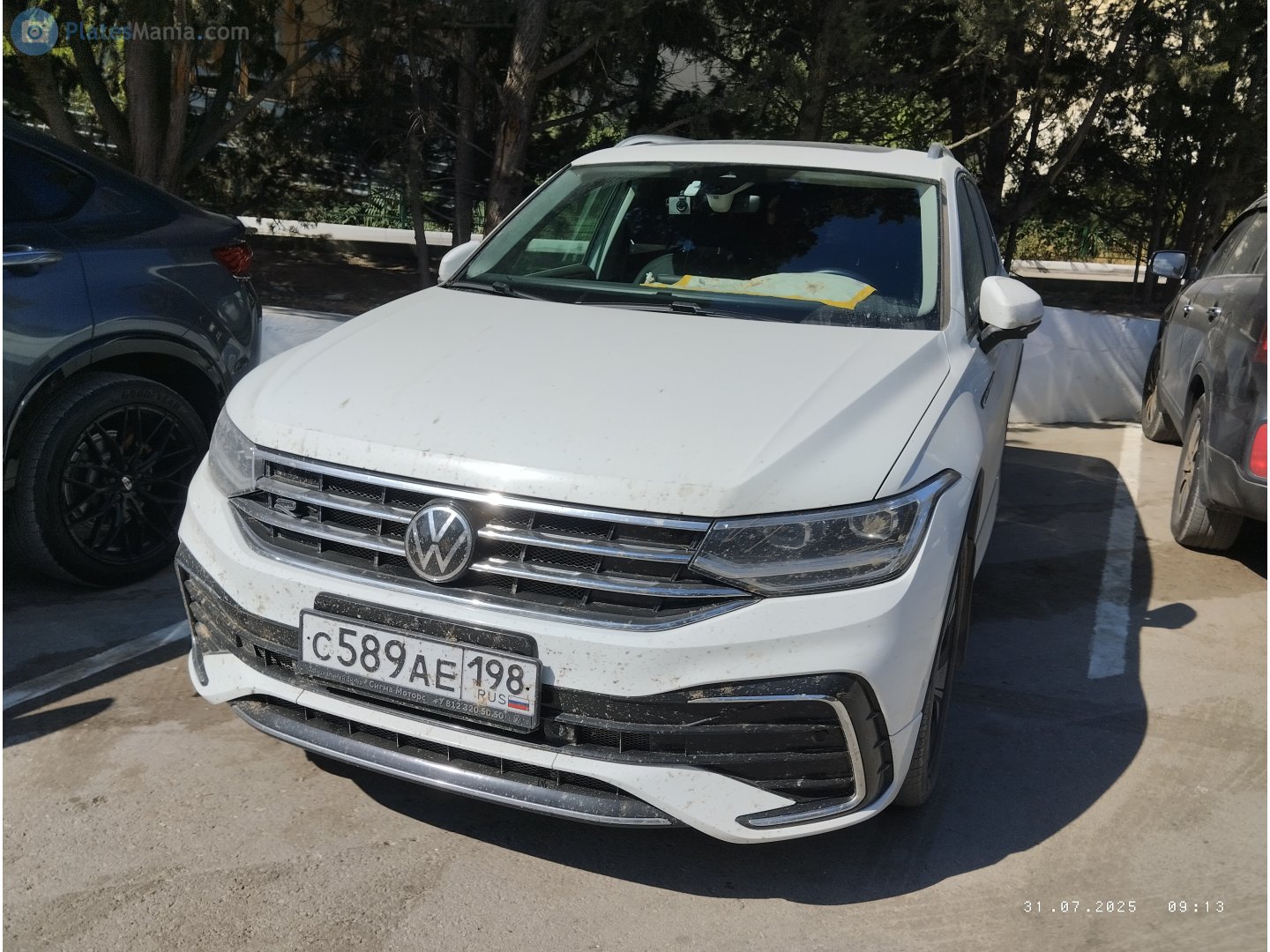 с 598 ае 198, Volkswagen Tiguan 2nd gen (AD/AX/Allspace/L), facelift, 2020–2024