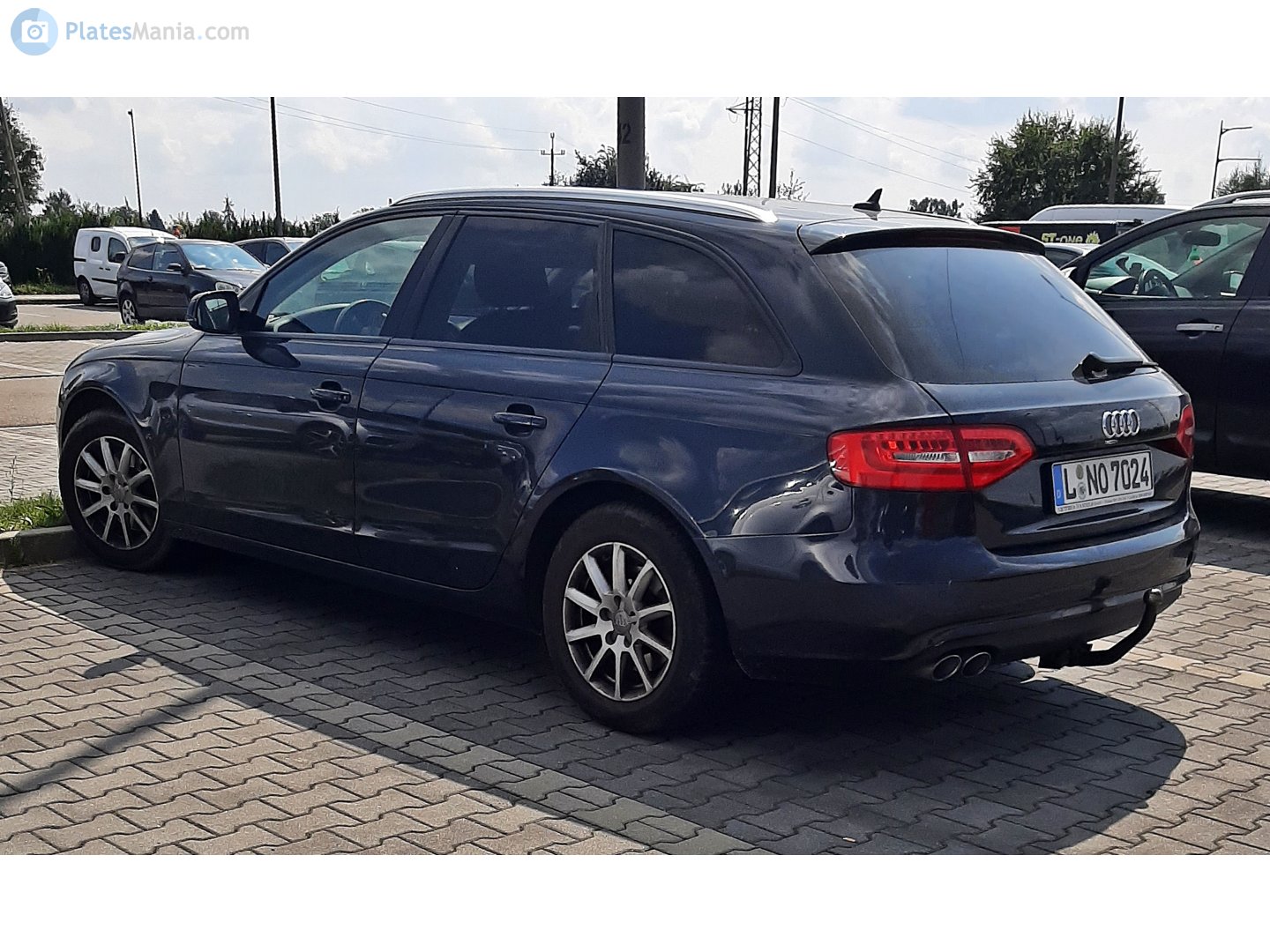 L NO 7024, Audi A4 4th gen Avant (B8/8K5), 2007–2012