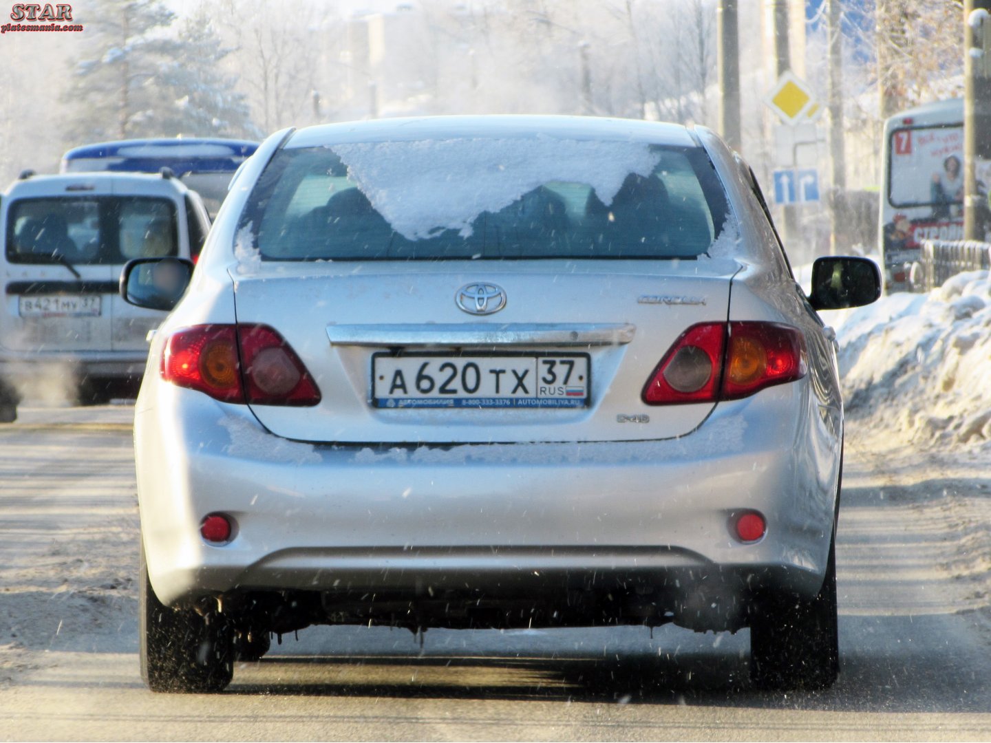а 620 тх 37, Toyota Corolla 10th gen (Altis) Sedan (E140/E150), 2006–2013 (–2020 for ZA-market)