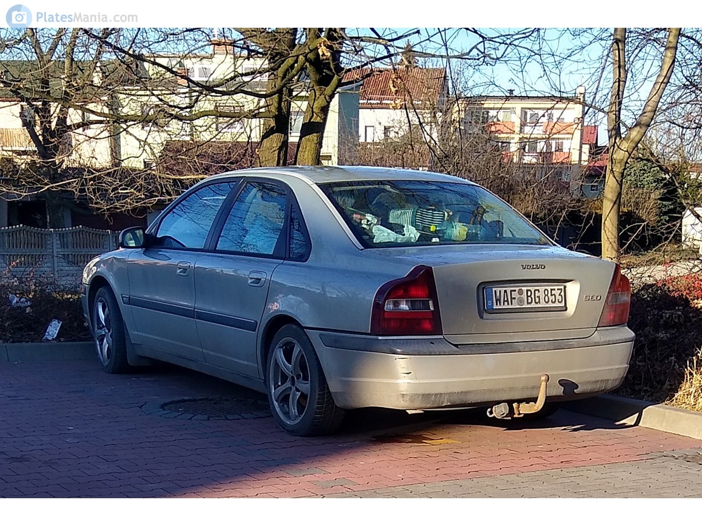 WAF BG 853, Volvo S80 1st gen (184), 1999–2006
