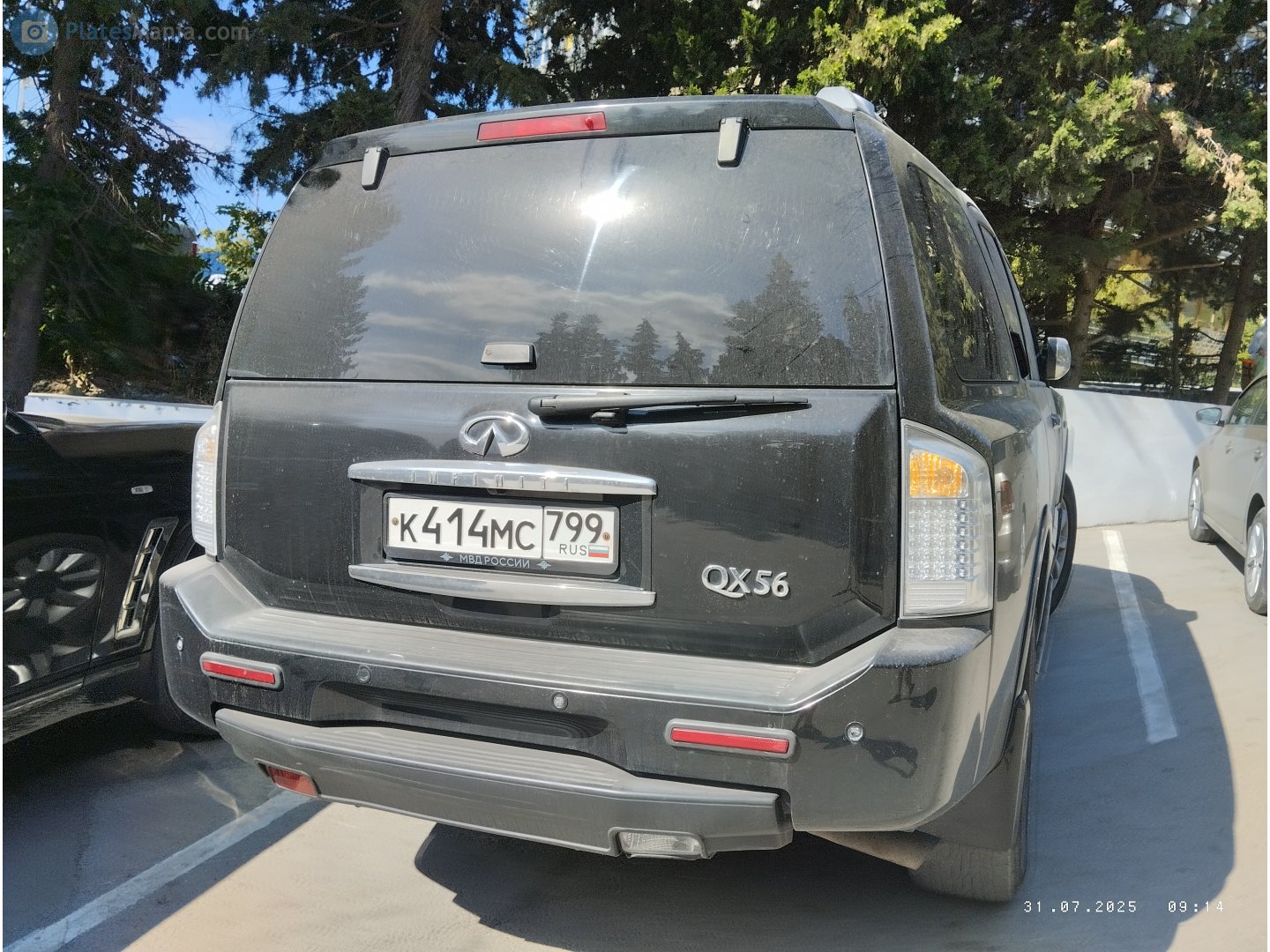 к 414 мс 799, Infiniti QX80/QX56 1st gen QX56 (JA60), 2004–2010