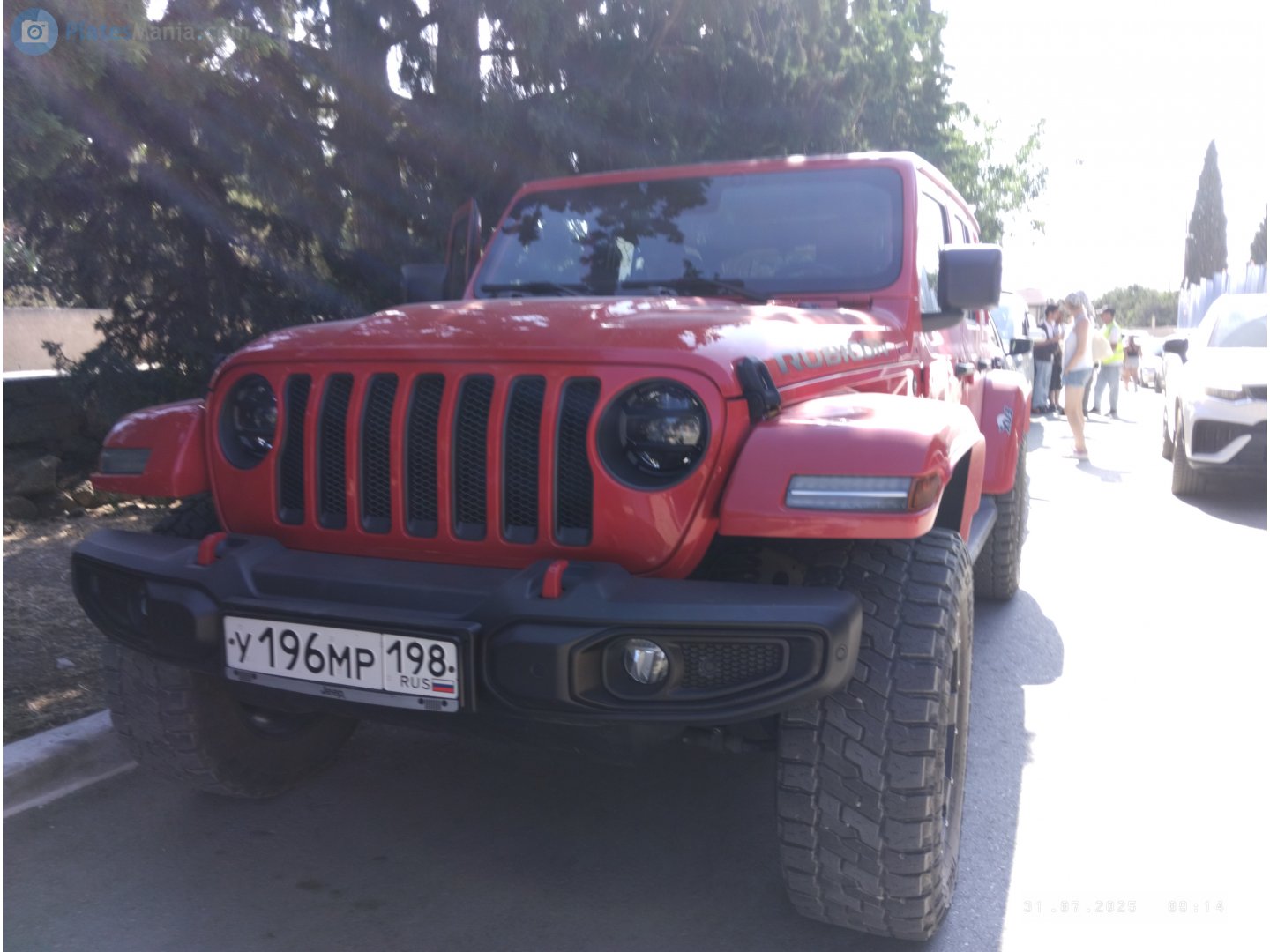 у 196 мр 198, Jeep Wrangler 