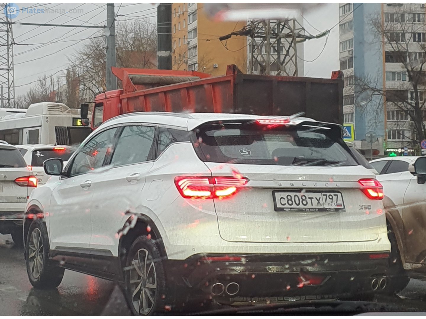 с 808 тх 797, Geely Coolray 