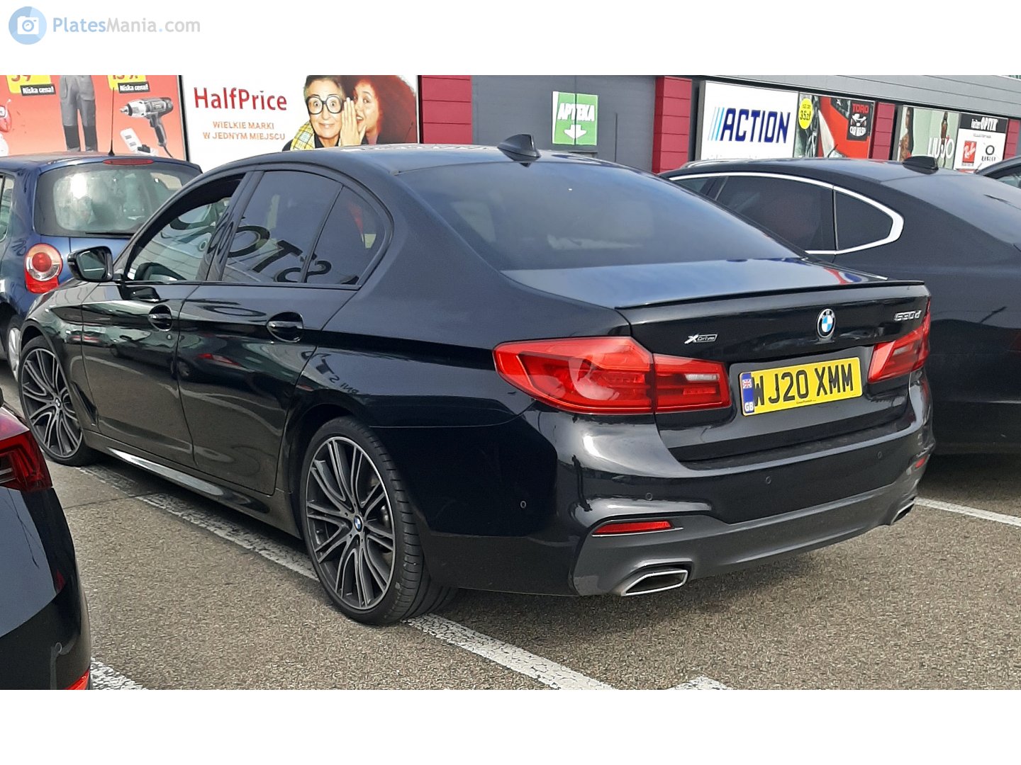 WJ20XMM, BMW 5 Series 7th gen Sedan (G30/G38), 2017–2020