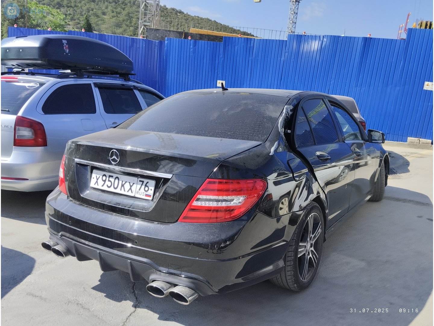х 950 кх 76, Mercedes-Benz C-Klasse 3rd gen Sedan (W204), 2007–2015