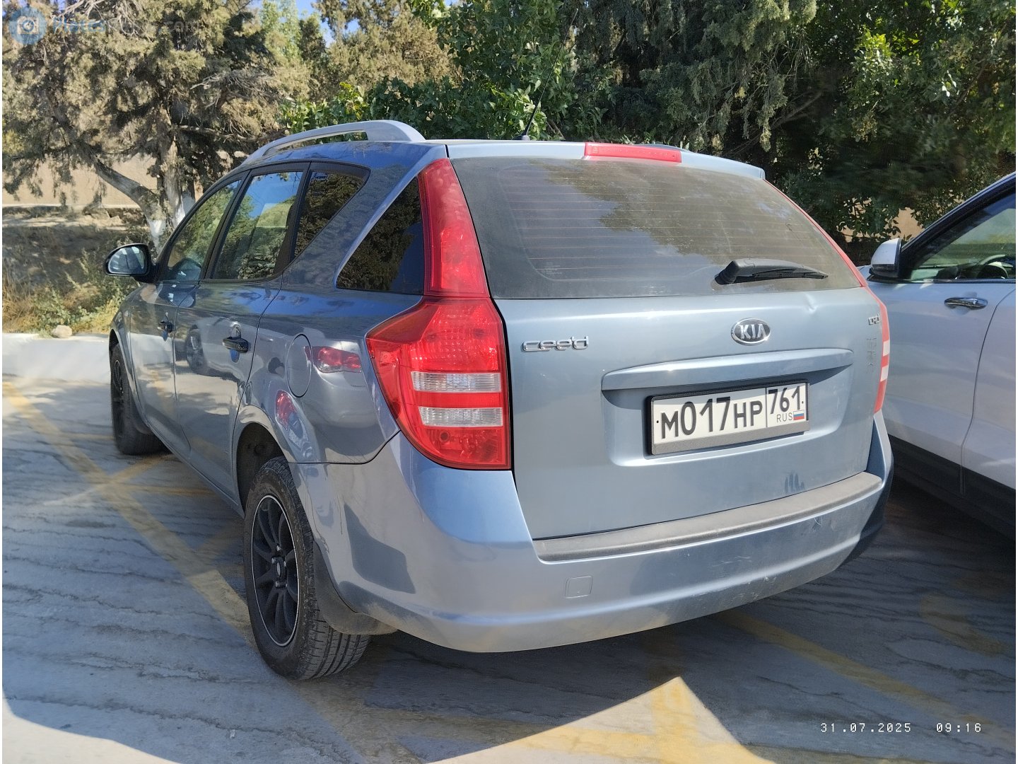 м 017 нр 761, Kia Ceed 