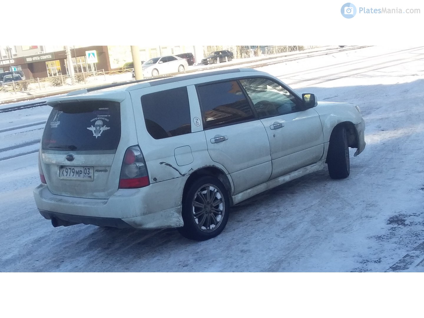 к 979 мр 03, Subaru Forester 2nd gen (SG), facelift, 2005­–2008