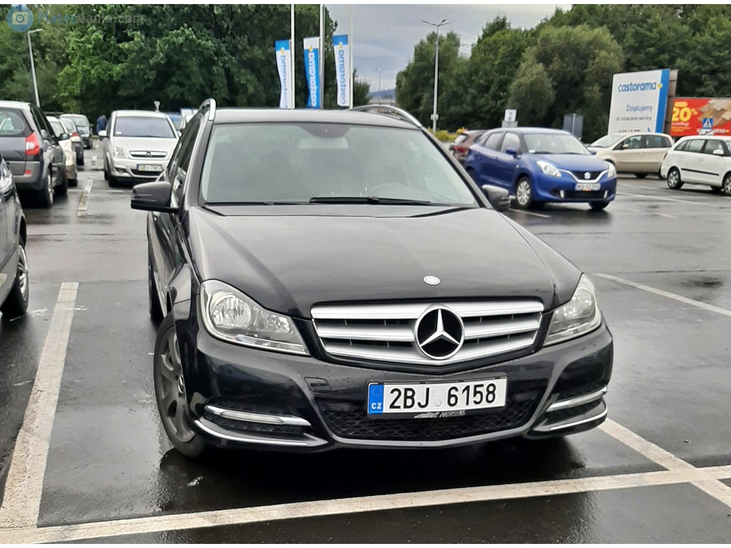 2BJ 6158, Mercedes-Benz C-Klasse 3rd gen Wagon (S204), 2007–2015