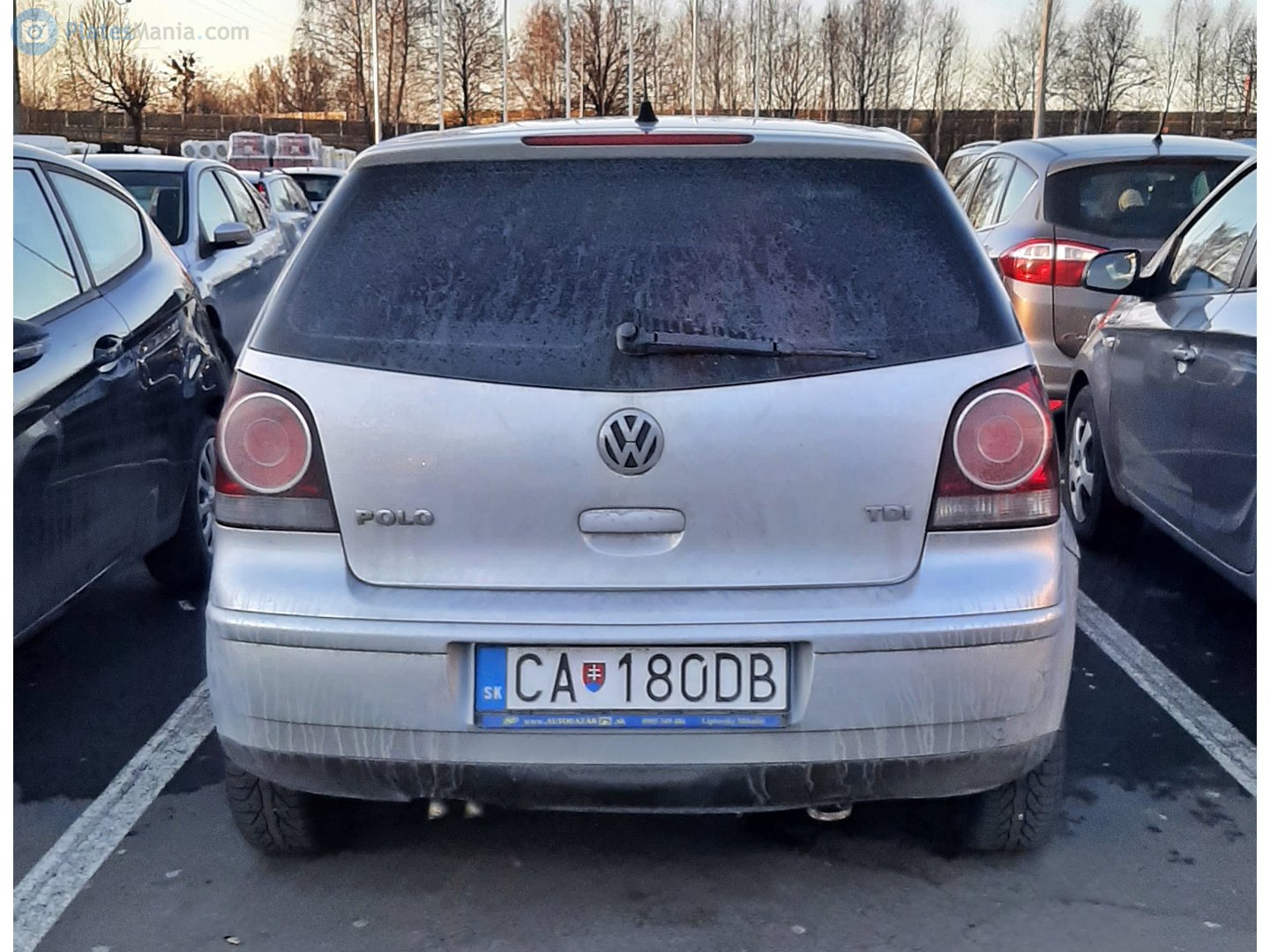 CA-180DB, Volkswagen Polo 4th gen (Vivo) 5-door Hatch (9N3), facelift, 2005–2010 (–2014 for BR- and –2018 for ZA-market)