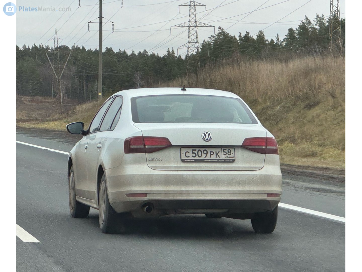 с 509 рк 58, Volkswagen Jetta 