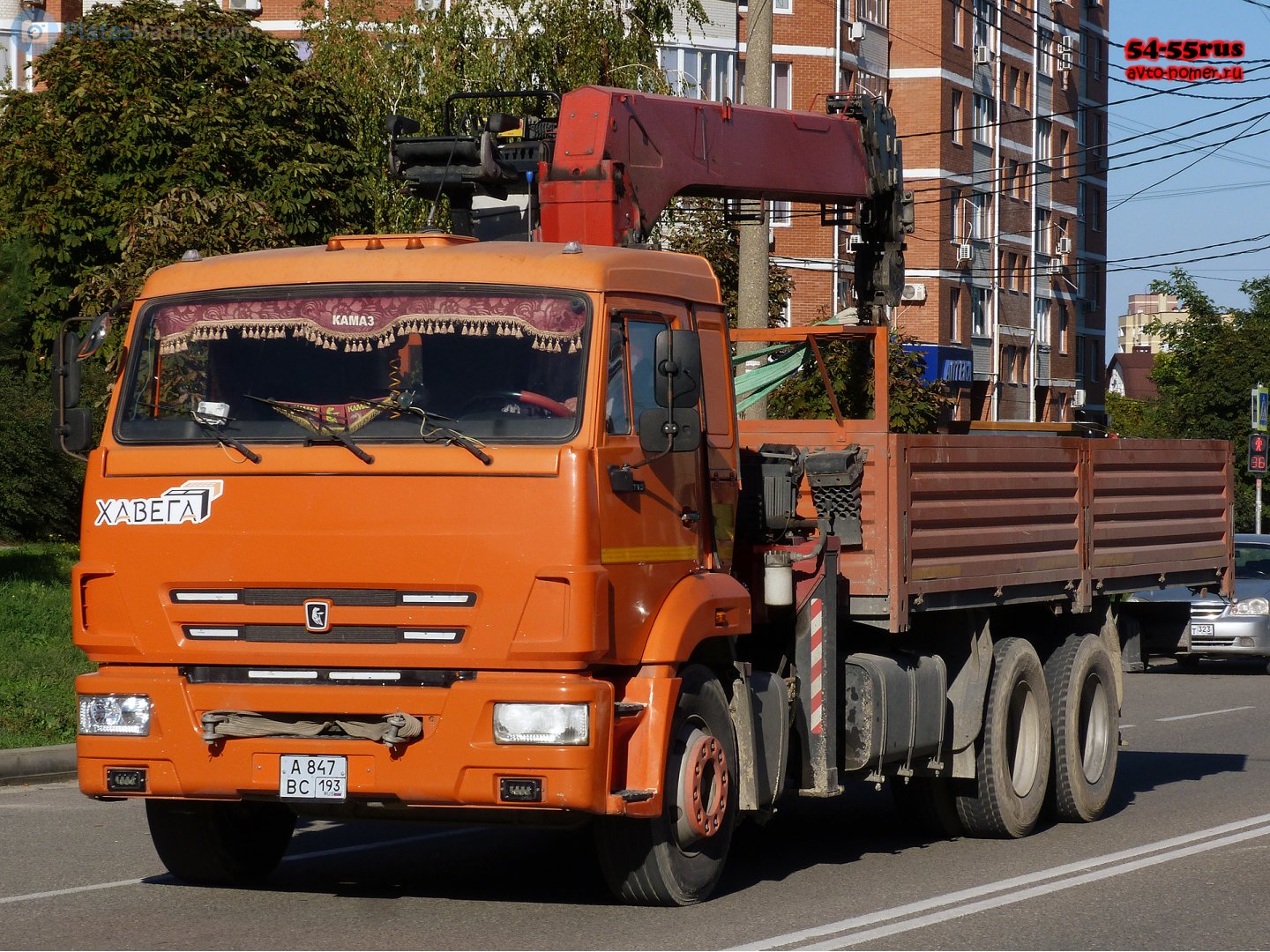а 847 вс 193, KamAZ 