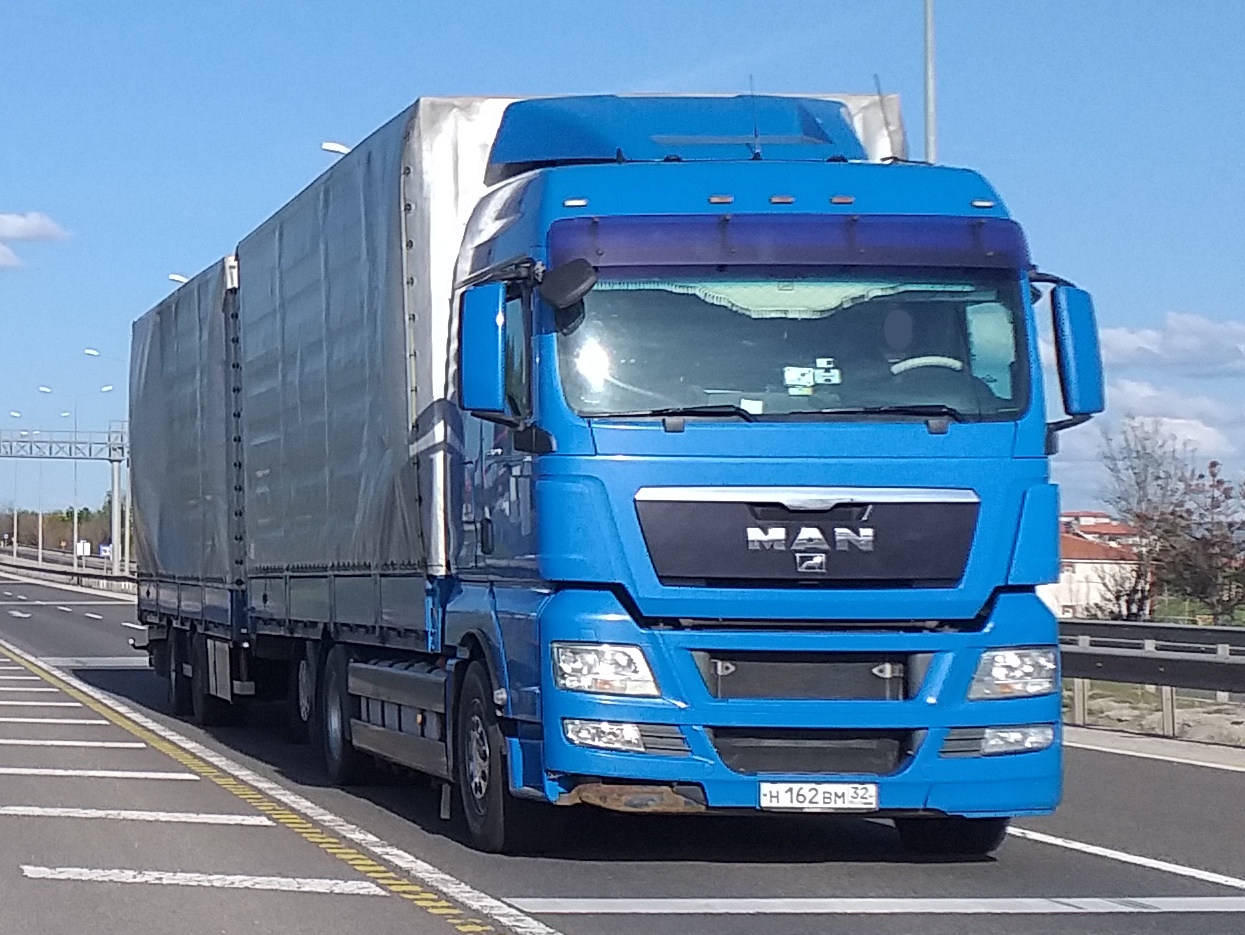 н 162 вм 32, MAN TGX 1st gen, 2007–2021