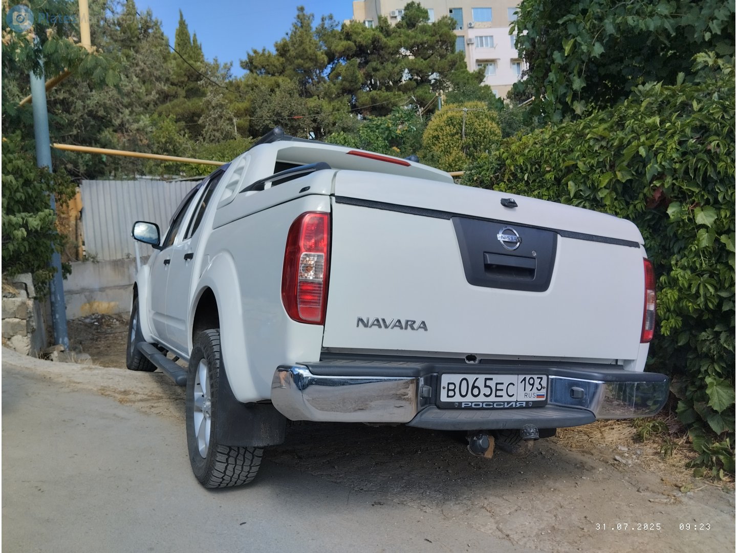 в 065 ес 193, Nissan Navara 