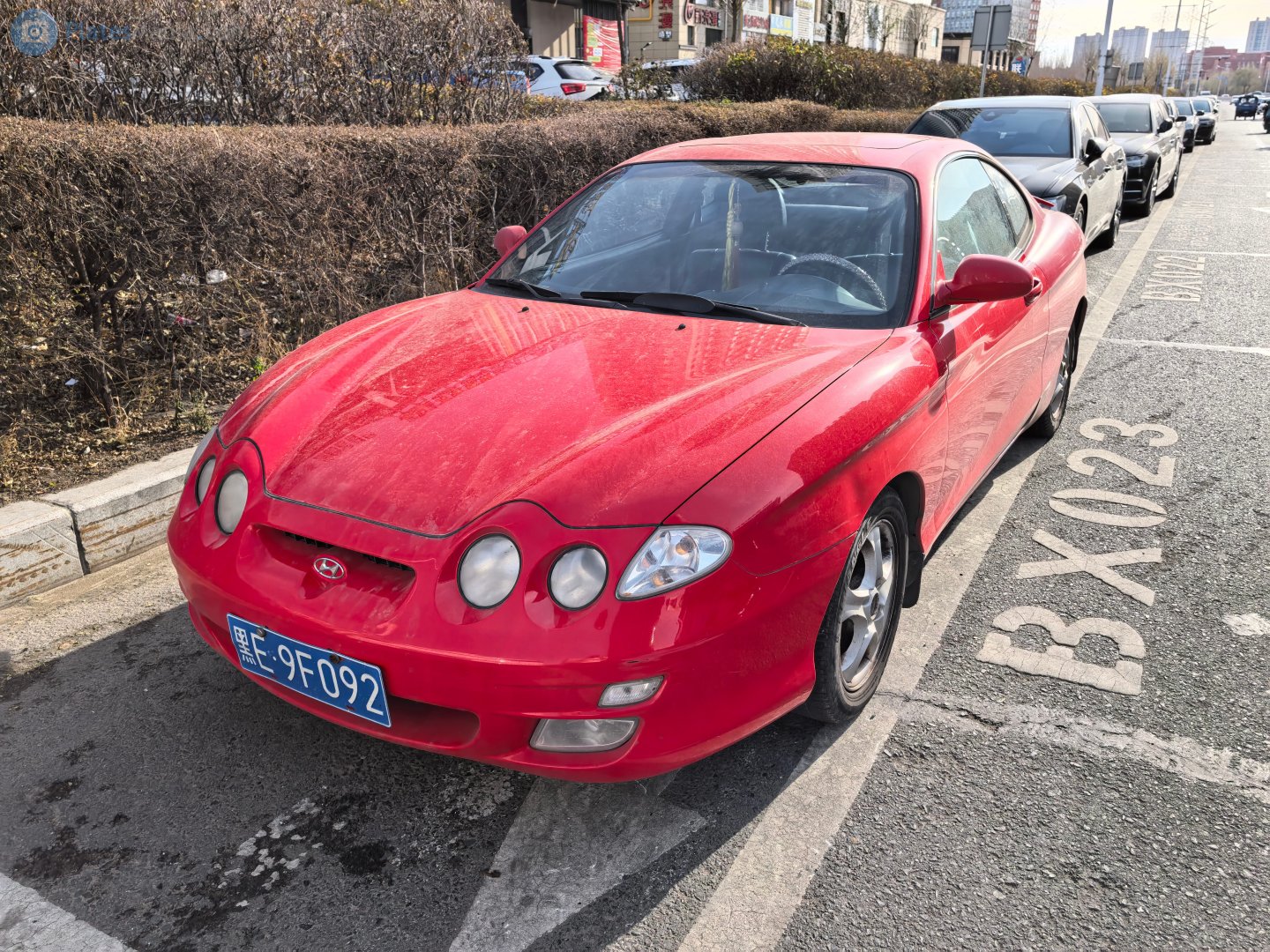 黑E·9F092, Hyundai Coupé 1st gen  (RD2), facelift, 1999–2002