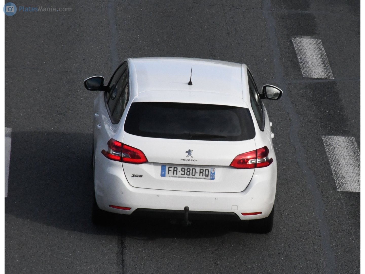 FR-980-RQ, Peugeot 308 2nd gen SW Wagon (T9), 2014–2021