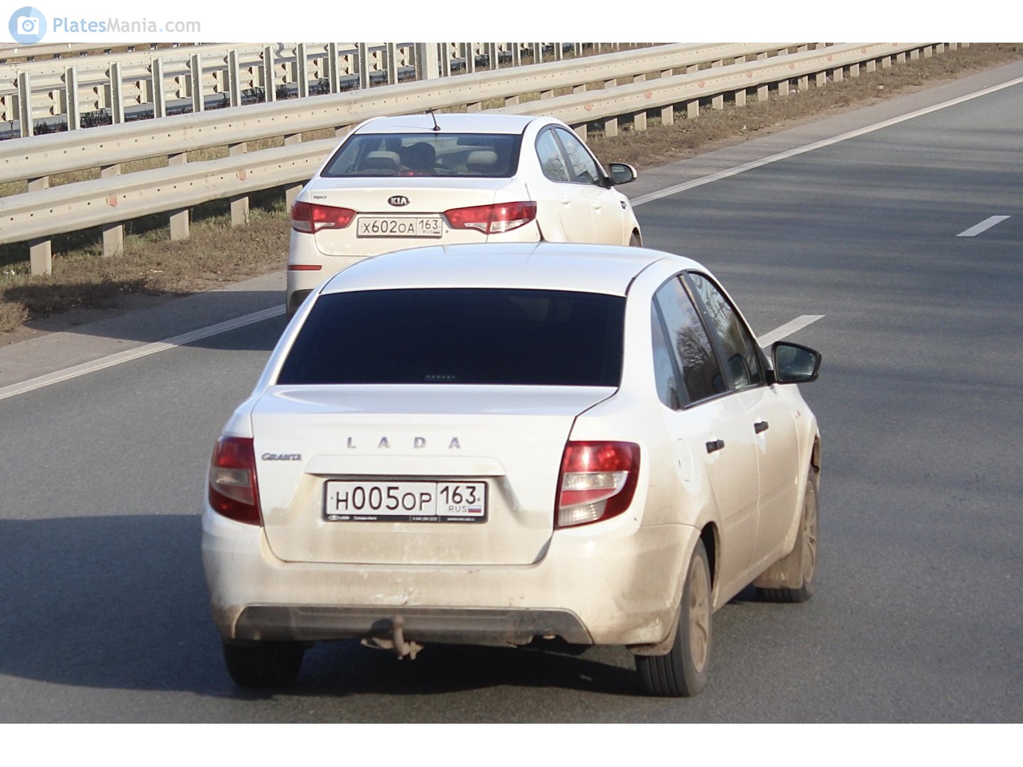 н 005 ор 163, Lada (VAZ) 2190 Granta 2190, facelift, 2018–