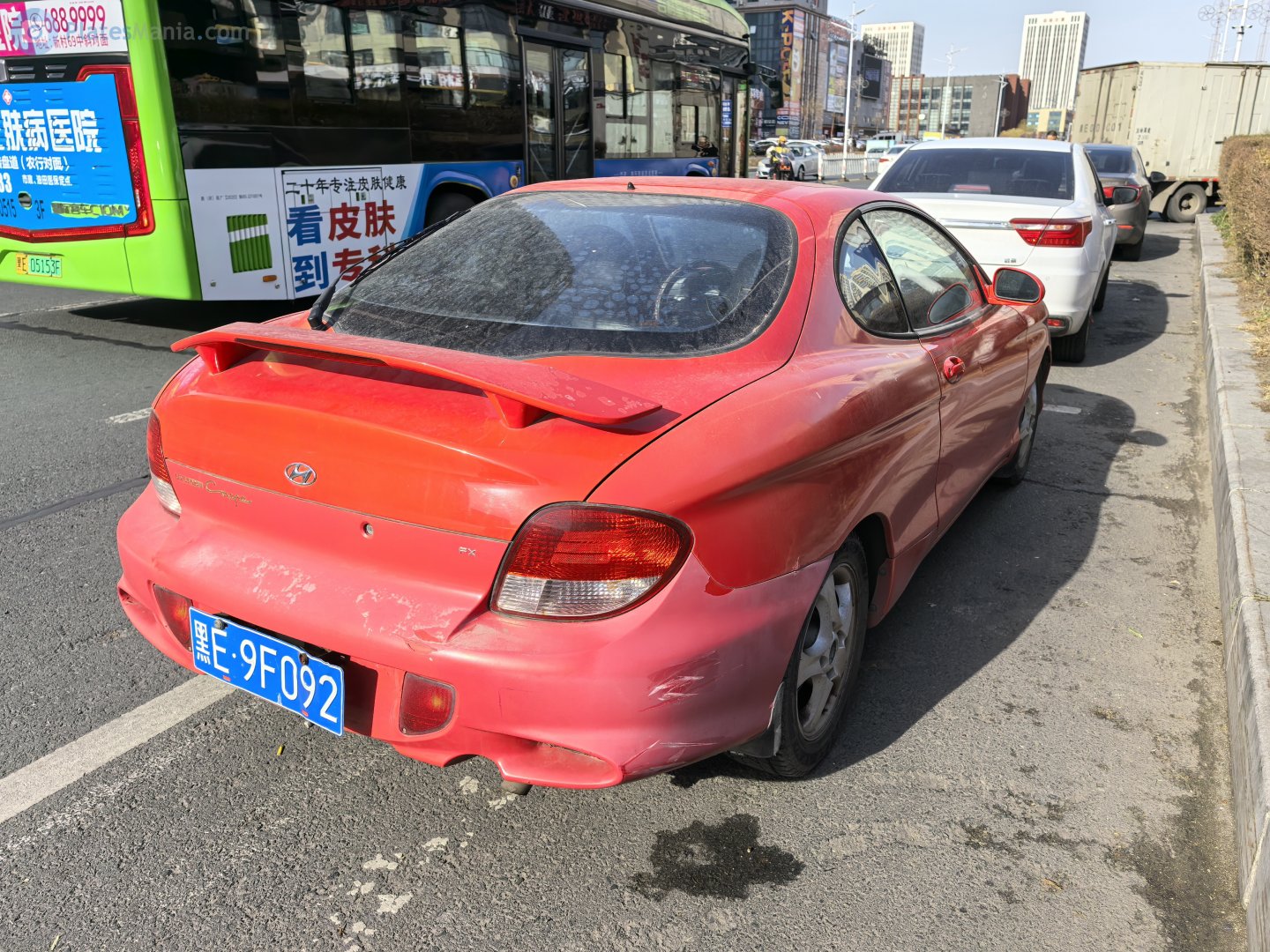黑E·9F092, Hyundai Coupé 1st gen  (RD2), facelift, 1999–2002