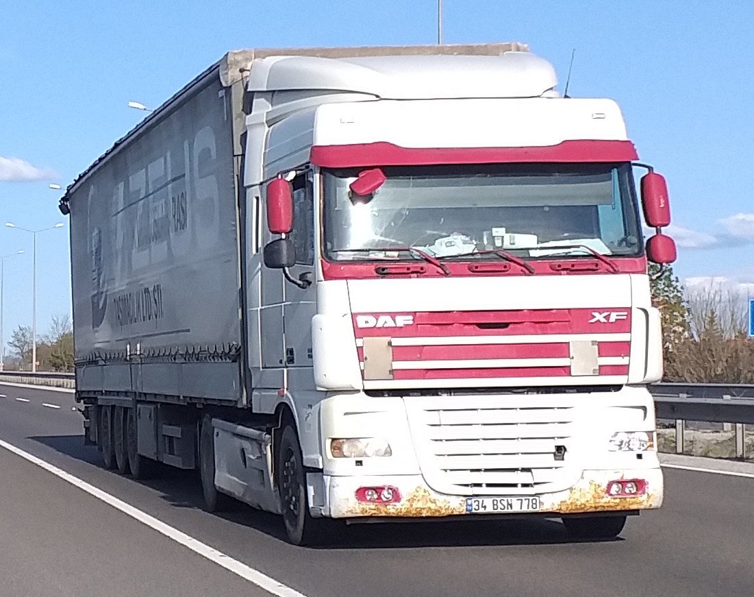 34 BSN 778, DAF XF 3rd gen (XF105), 2006–2020