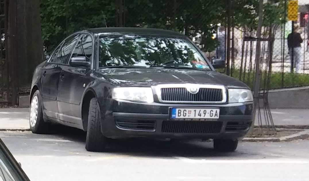 BG 149-GA, Skoda Superb 1st gen (B5/3U4), 2001–2008