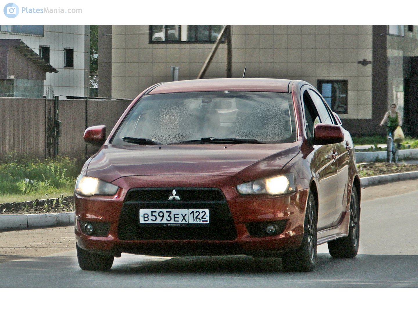 в 593 ех 122, Mitsubishi Lancer 