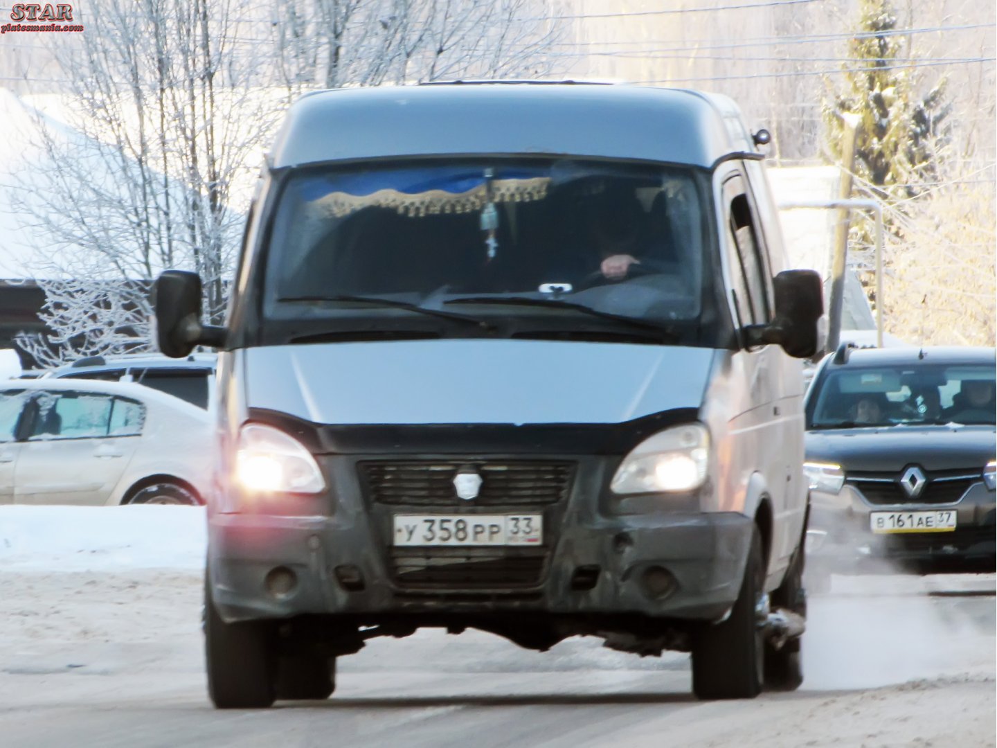 у 358 рр 33, GAZ Соболь (Sobol) 2217 Minibus, facelift, 2003–